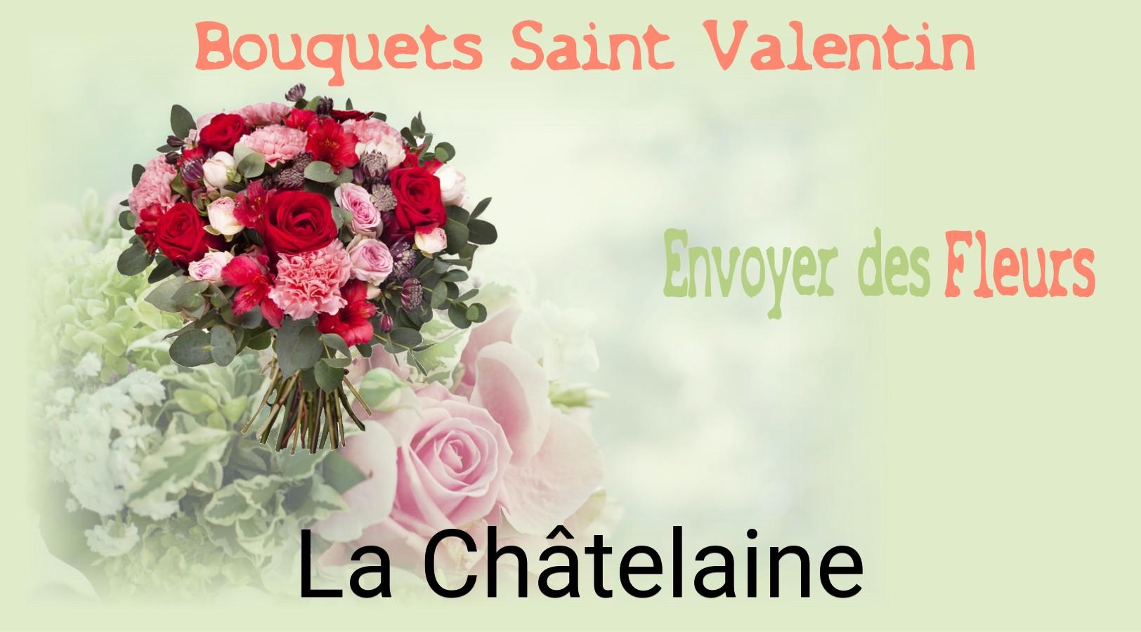 Roses de Saint-Valentin livrées à La Châtelaine